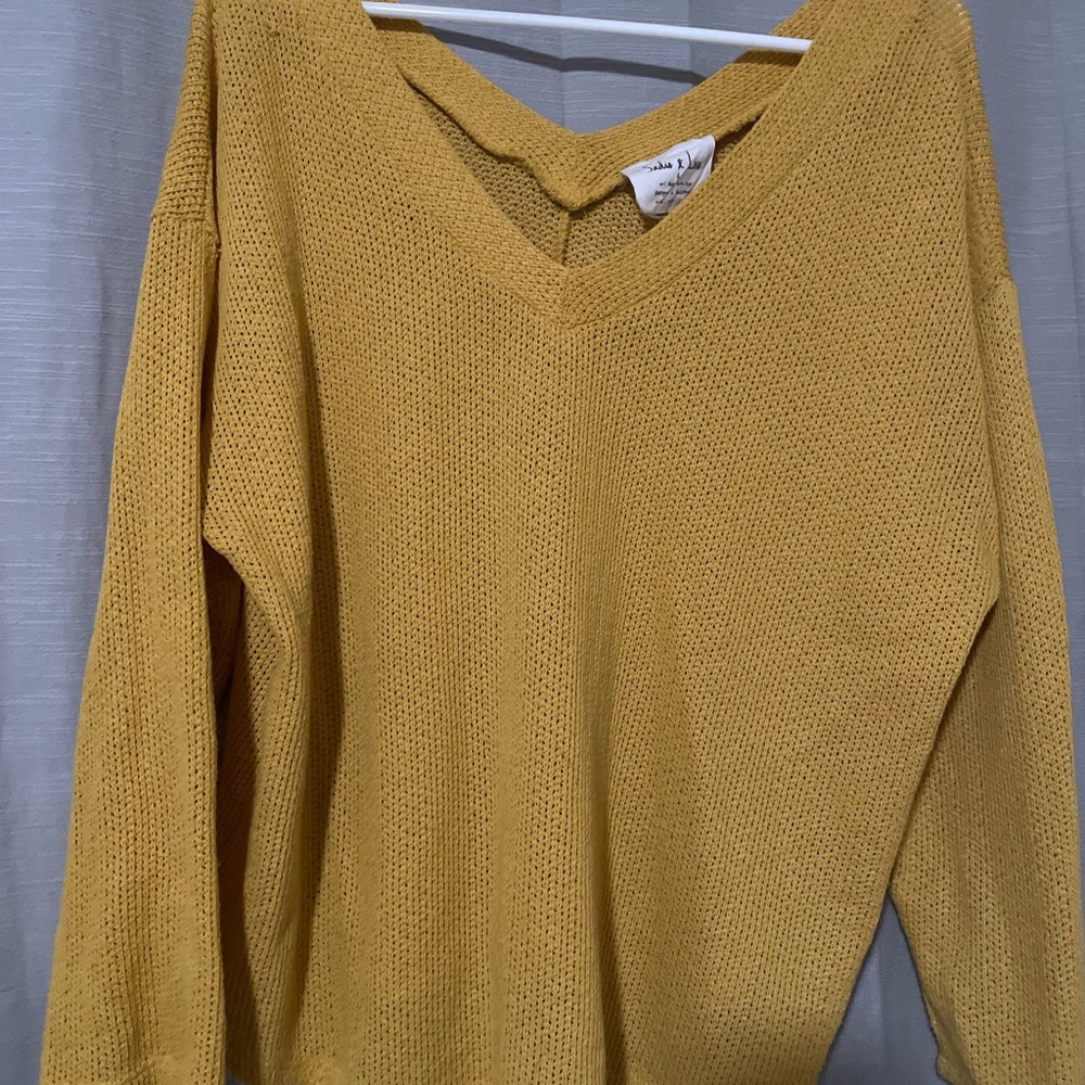 Yellow Sweater